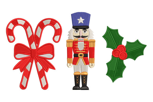 Christmas Nutcracker Candy Cane Holly Review