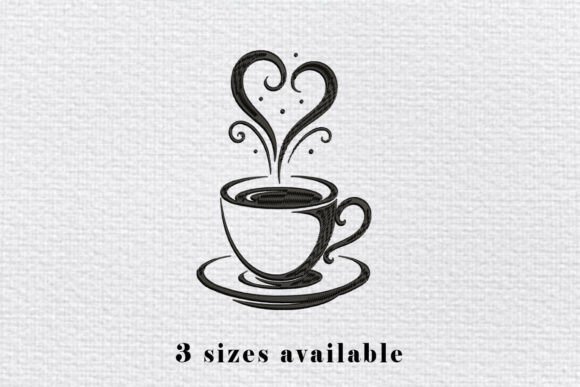 Coffee Cup Heart: A Seasonal Embroidery Review
