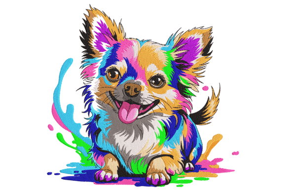 Color Splash Chihuahua Puppy: A Designer's Review