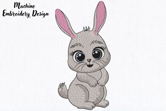 Cute Easter Baby Bunny Embroidery Design Review