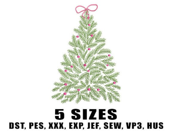 Elegant Green Tree with Pink Baubles Review