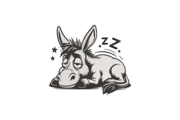 Funny Donkey Embroidery Design Review for Boutique Apparel