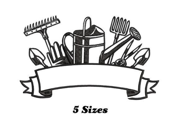 Garden Tools Name Frame Embroidery Review