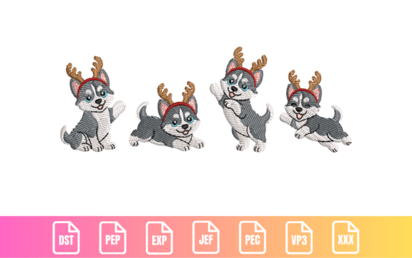Husky Christmas Puppies: A Designer Review