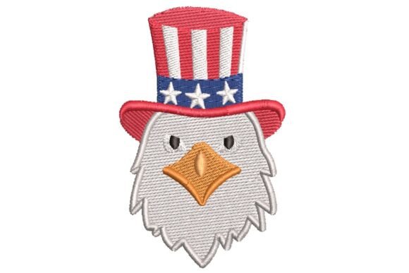 Patriotic Eagle with Uncle Sam Hat Review