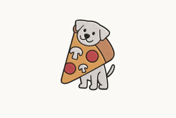 Pizza Slice Puppy: A Cute Embroidery Design Review