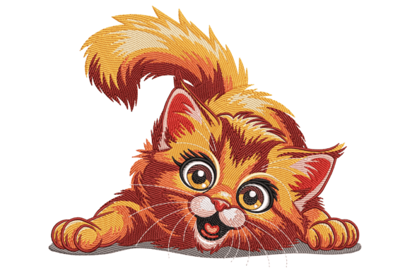 Playful Ginger Cat: A Boutique Embroidery Review