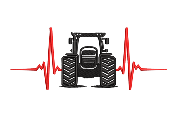 Tractor Heartbeat: A Seasonal Embroidery Review