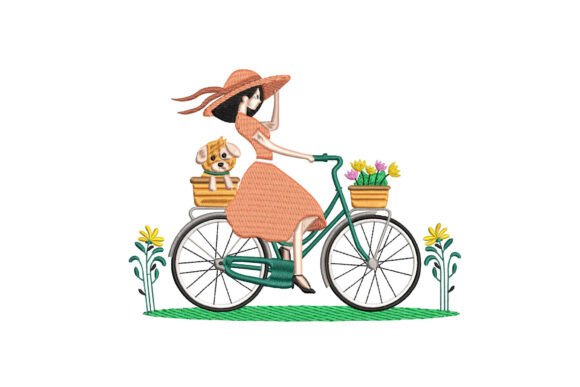 Woman Riding Bike: A Boutique Sweatshirt Review